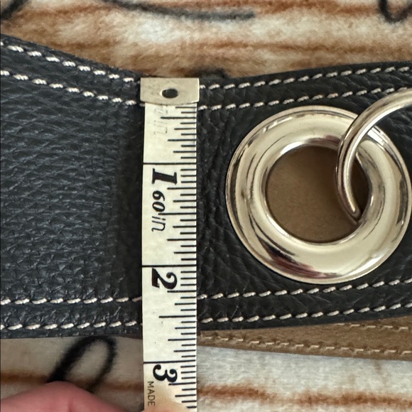 Miu Miu leather belt. EUC. 2.5”wide x 32” long - Picture 7 of 12